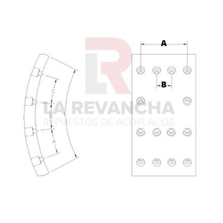 Cinta de freno FD/88-X ''COBREQ'' (0815TX)