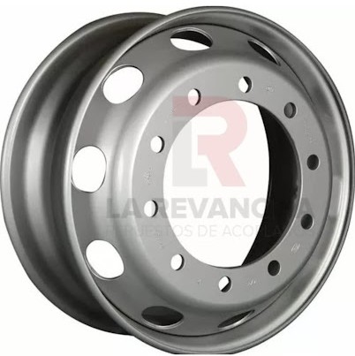 Llanta disco 22,5 x 8,25 (10 agujeros) S/camara