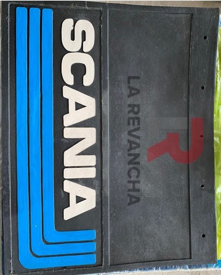 Guardafango de goma SCANIA 620 x 500mm Trasero Largo