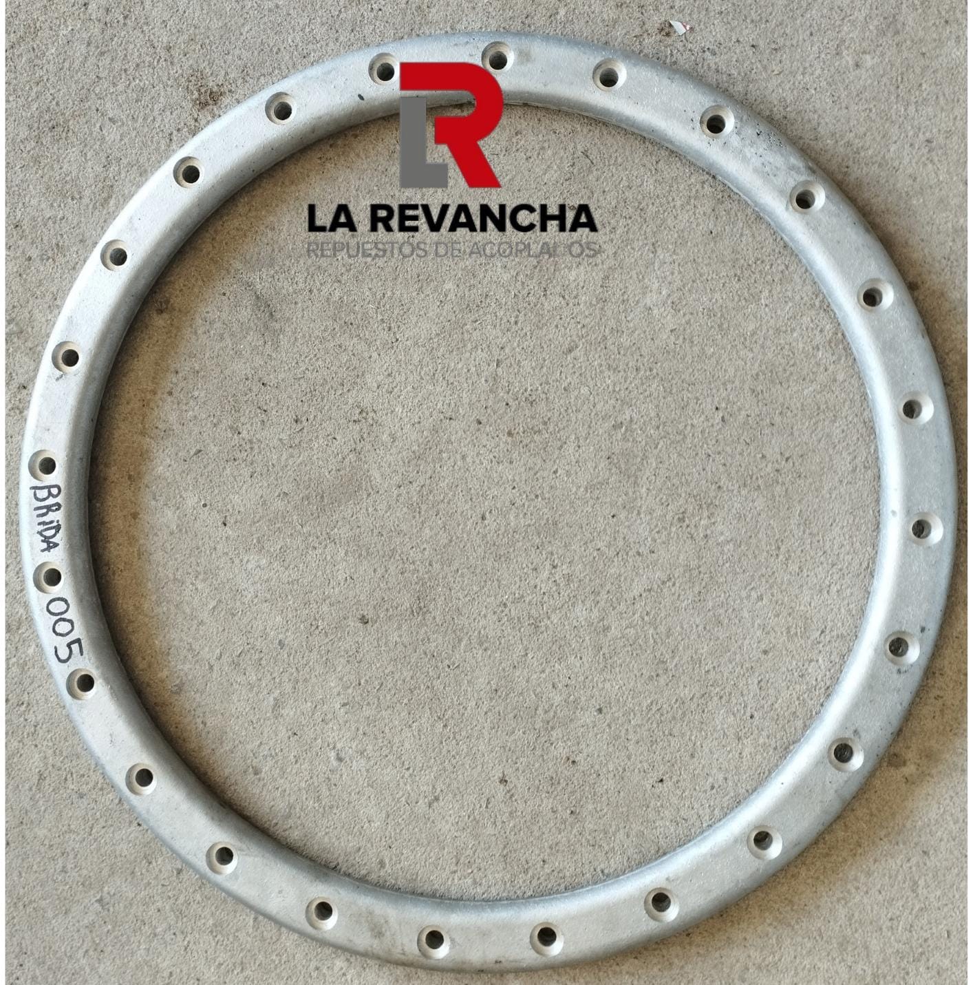 Brida de aluminio levanta ejes (8350) 24Ag. 5/16"