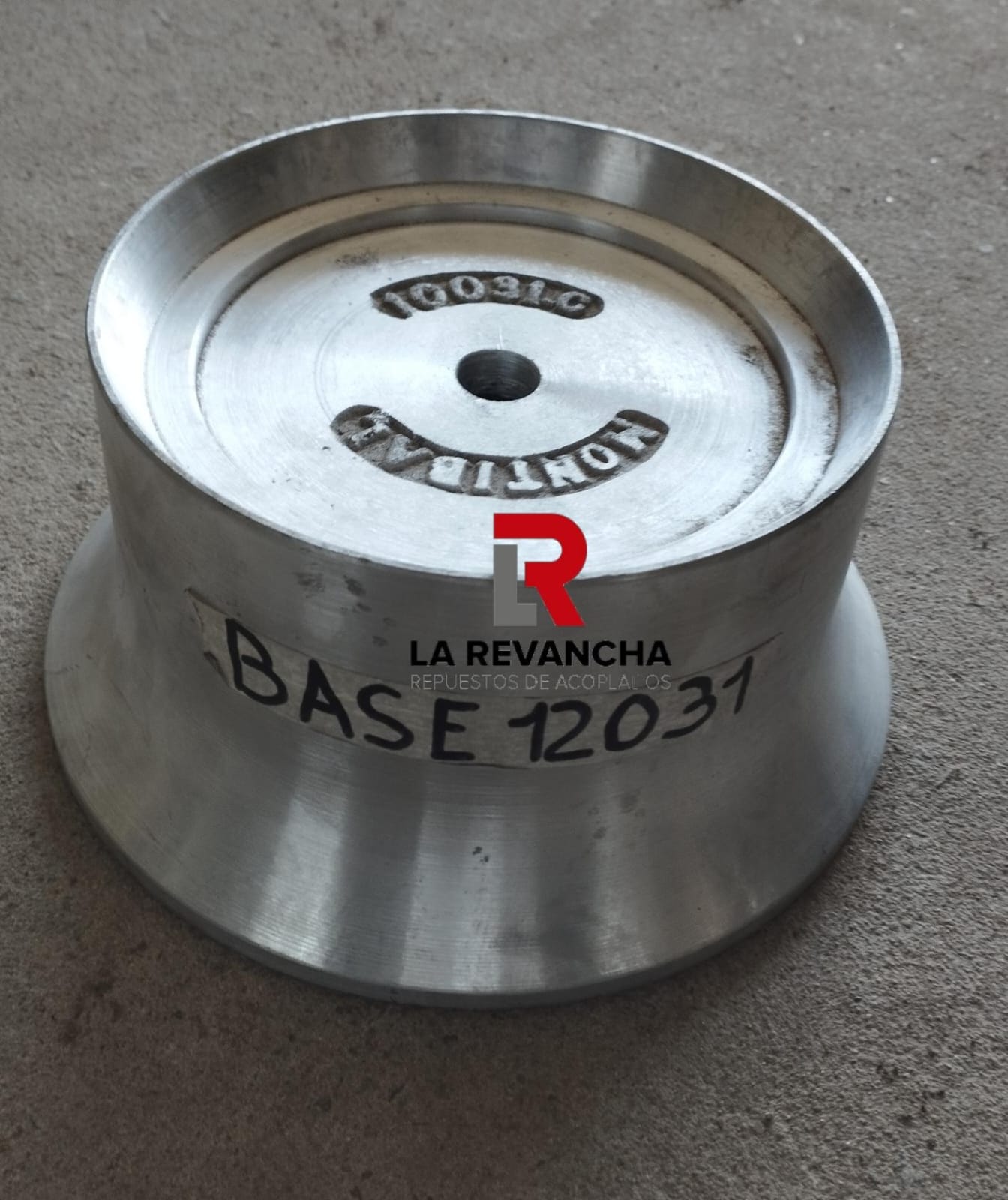 Base de Aluminio - Altura 120 - Base Inf. 31-170-140 ''30020''