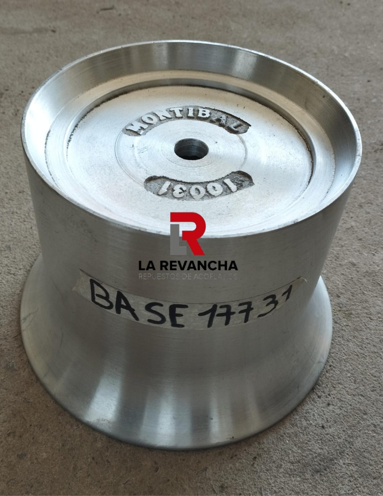 Base de Aluminio - Altura 177 - Base Inf. 31-170-140 ''30021''