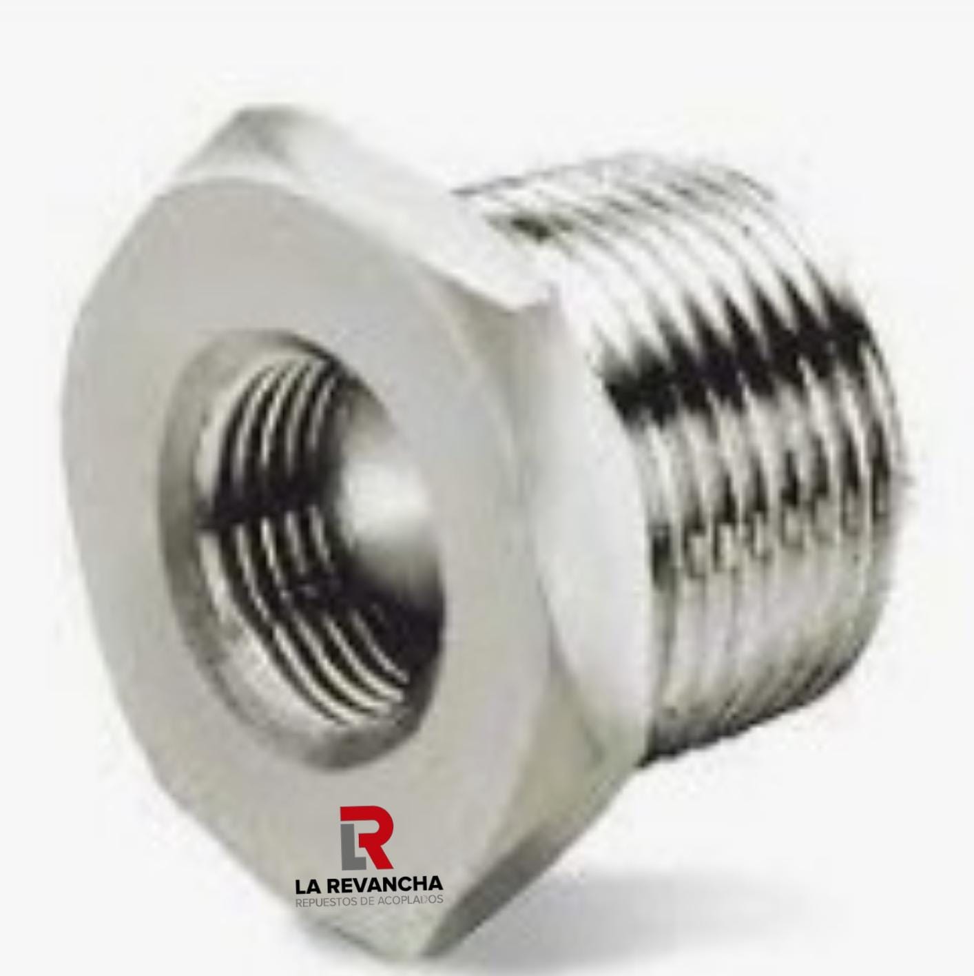 Buje de reducción 1/2 a 3/8 npt