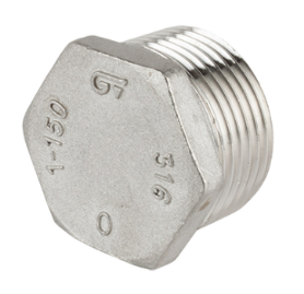 Tapón 1/2 npt cabeza hexagonal