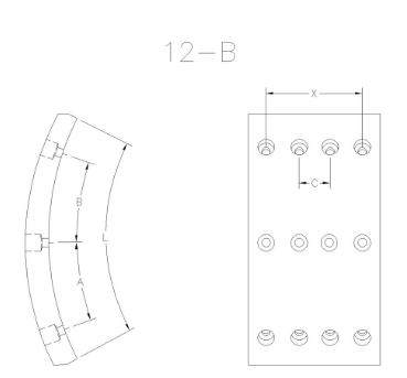 Cinta de freno SV/227 ''COBREQ'' (0710). F8