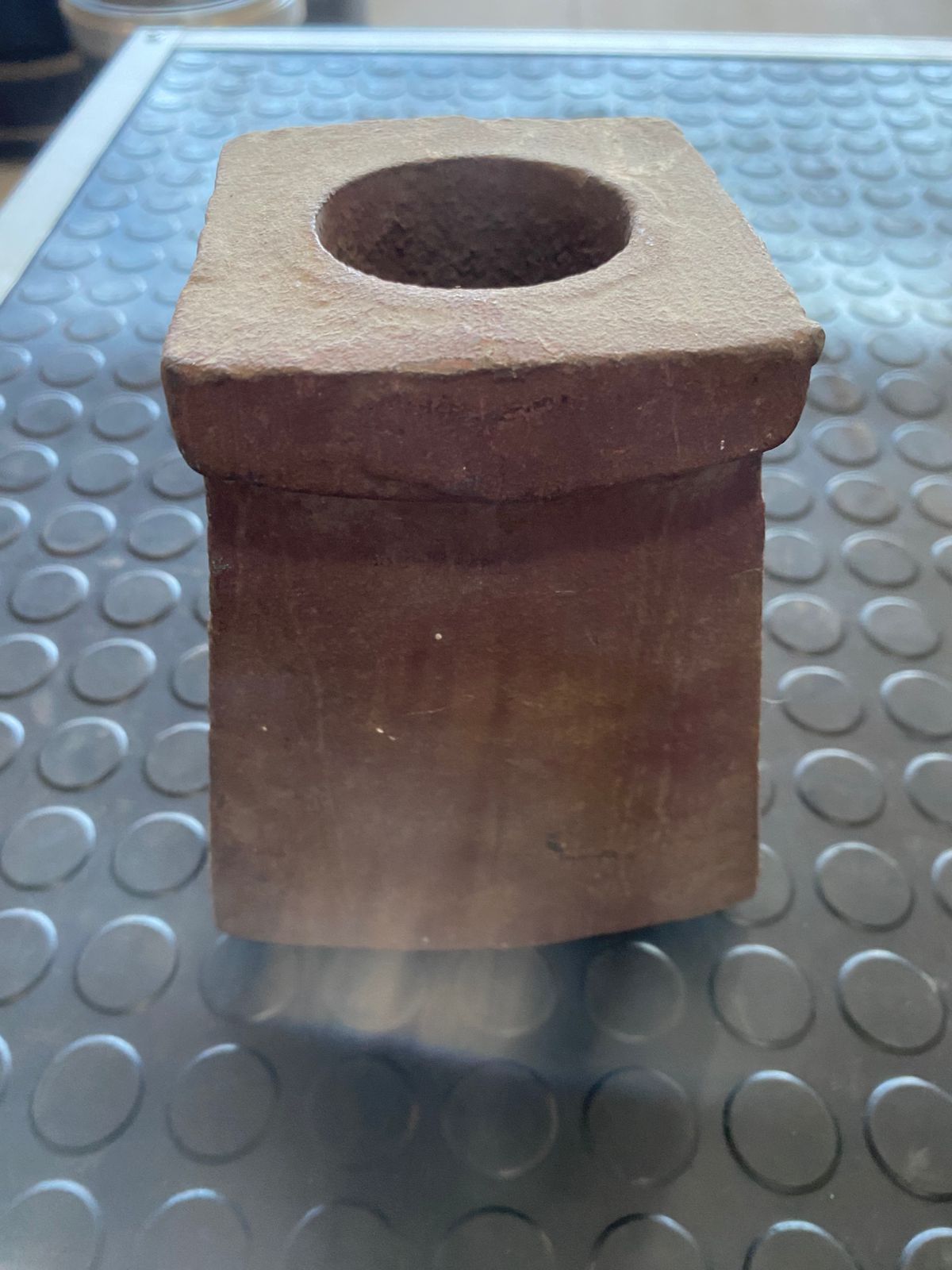 Puntera de lanza triangular de fundicion larga N°4