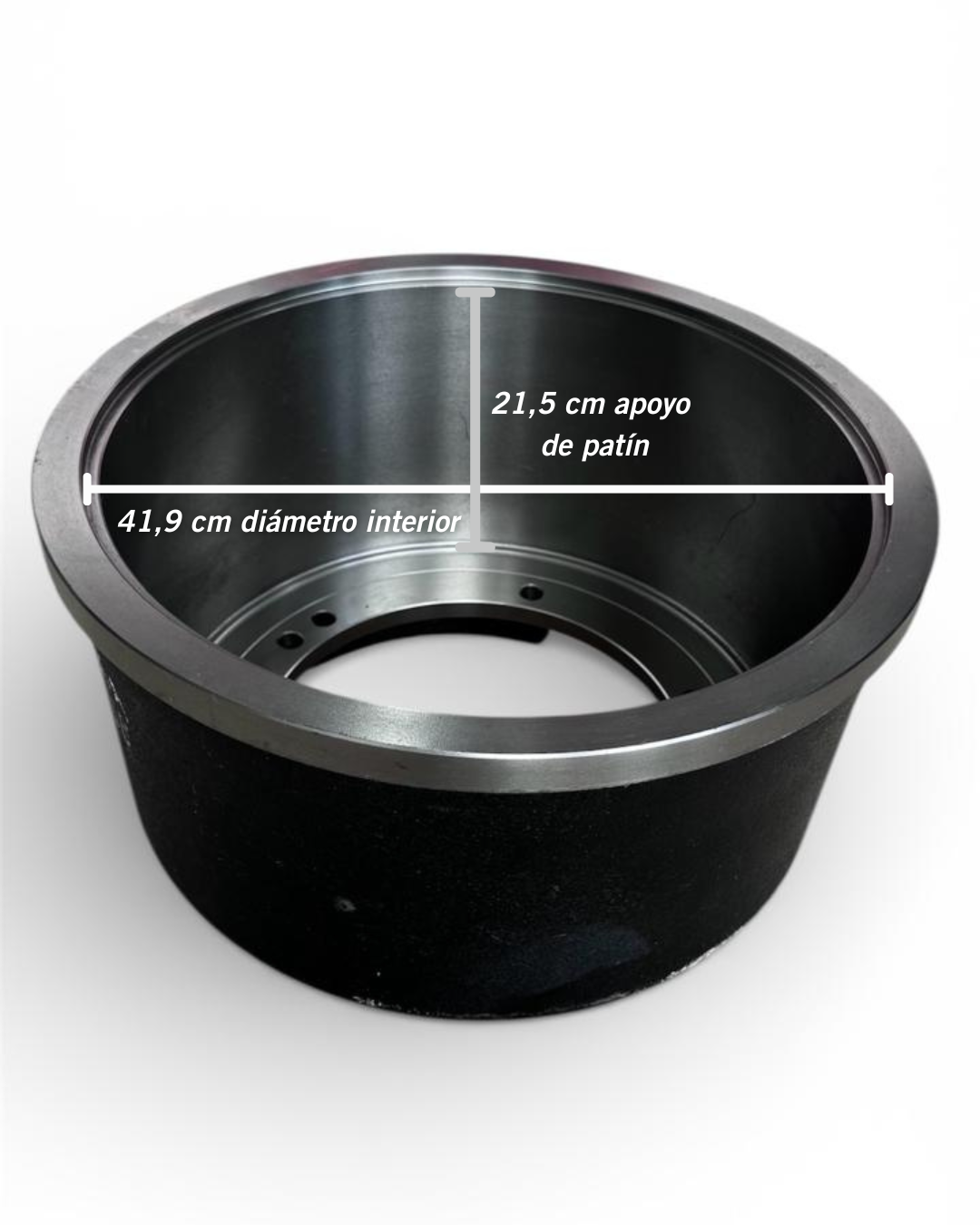 Campana de freno disco RANDON 8'' Artillera M.V. (5-6 RAYOS)